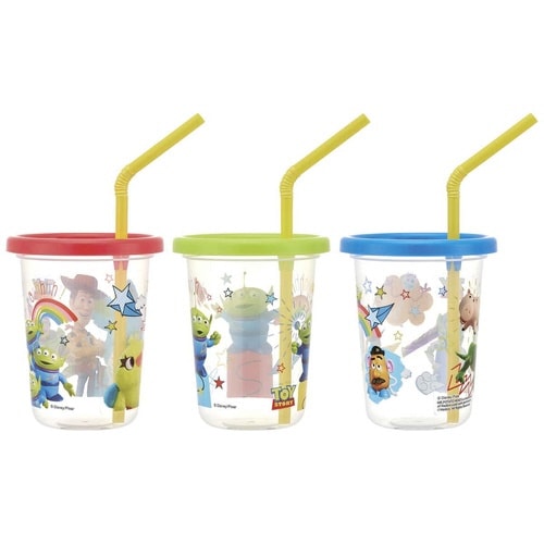 タンブラー ストロー付き 3個入り 230ml