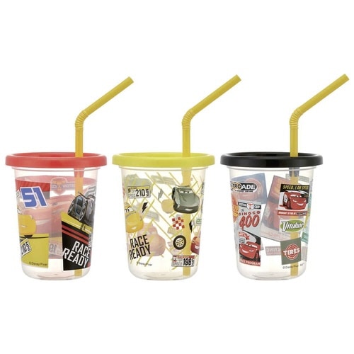 タンブラー ストロー付き 3個入り 230ml