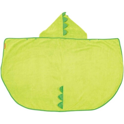 バスタオル 吸水速乾 フード付き ディノサウルス