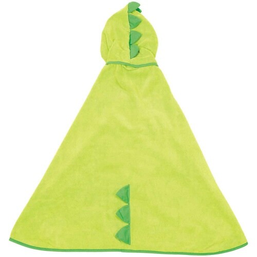 バスタオル 吸水速乾 フード付き ディノサウルス