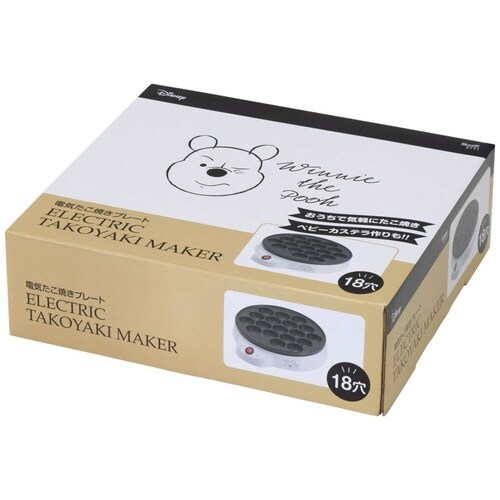 たこ焼きメーカー 18穴 くまのプーさん