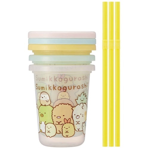 タンブラー ストロー付き 3個入り 230ml
