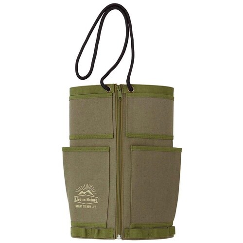 収納バッグ テントポール巻き付けポケット