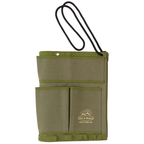 収納バッグ テントポール巻き付けポケット