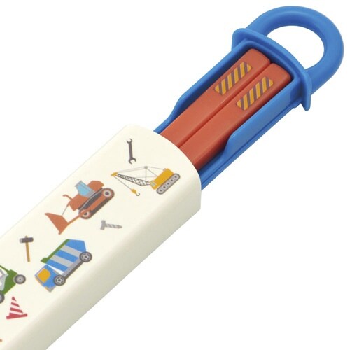 箸箱セット 箸 16.5cm 抗菌 はたらくクルマ