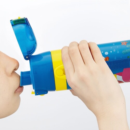 水筒 キッズ 470ml ステンレス 直飲み