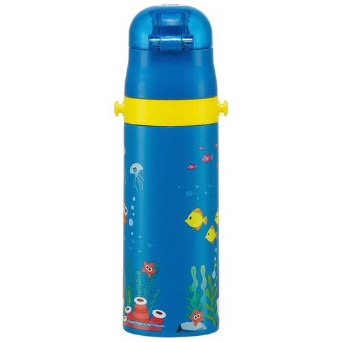 水筒 キッズ 470ml ステンレス 直飲み