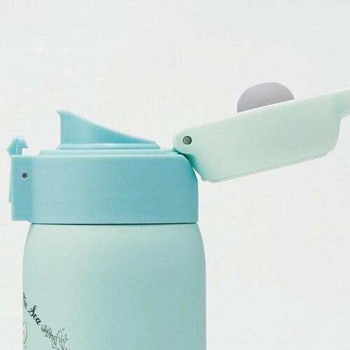 水筒 350ml ステンレス ワンタッチ 直飲み