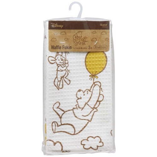 ふきん 綿100% ワッフル生地ふきん 3枚入