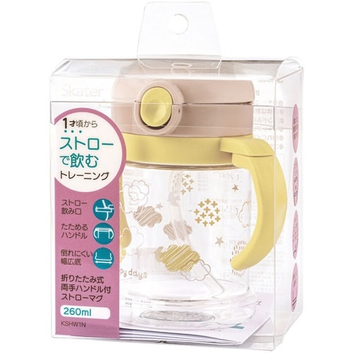 ストローマグ 260ml HappyDays