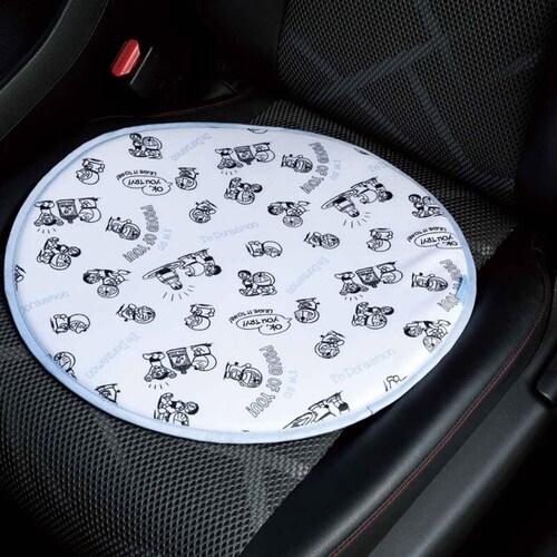 ハンドルカバー 遮熱 カバー カー用品 ドラえもん