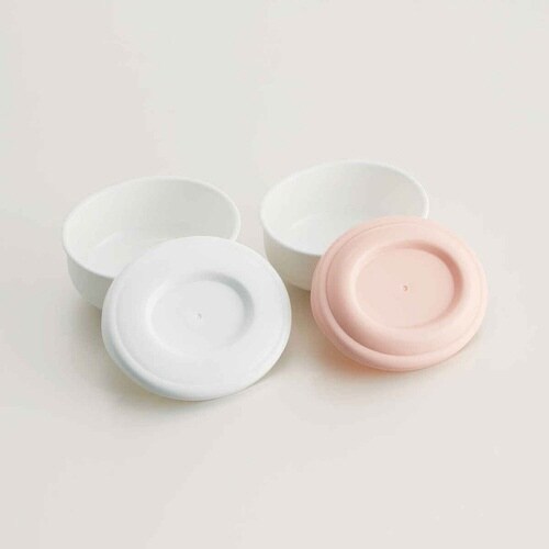 お弁当箱 くすみピンク