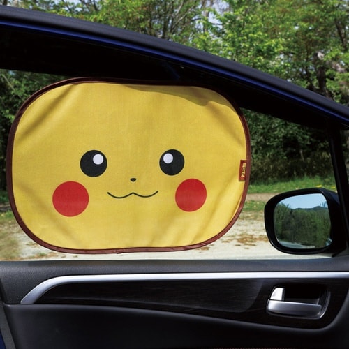 車用 貼り付くサンシェード ポケットモンスター