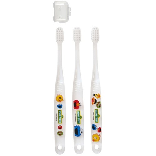 歯ブラシ 3本セット セサミストリート