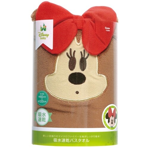 バスタオル 吸水速乾 ミニーマウス