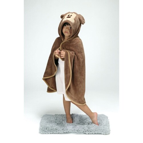 バスタオル 吸水速乾 フード付き ミッキーマウス