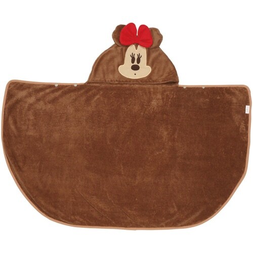 バスタオル 吸水速乾 フード付き ミニーマウス