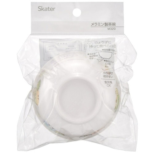 茶碗 240ml メラミン製 SGうさぎのおにわ