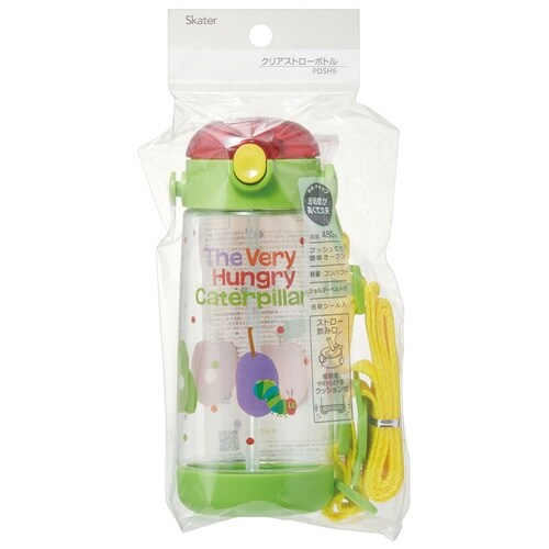 水筒 キッズ 480ml 抗菌 はらぺこあおむし