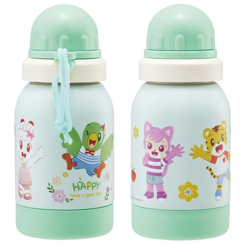 水筒 380ml ステンレス一層ボトル しまじろう