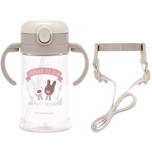 ストローマグ 370ml リサとガスパール