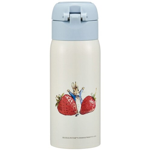 水筒 350ml ワンタッチ ピーターラビット