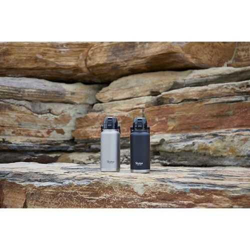 水筒 1L ハンドル付ダイレクトボトル ブラック