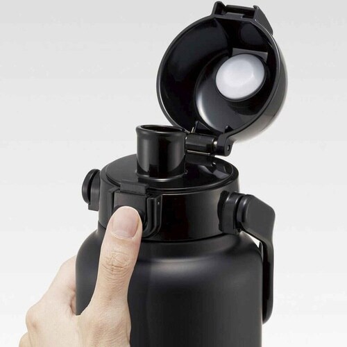 水筒 1L ハンドル付ダイレクトボトル ブラック