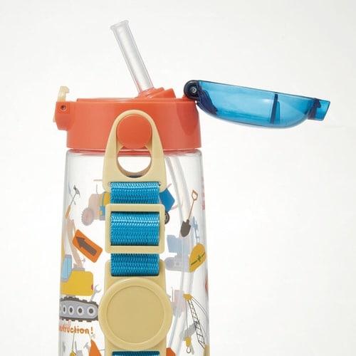 水筒 ワンプッシュストローボトル はたらくクルマ