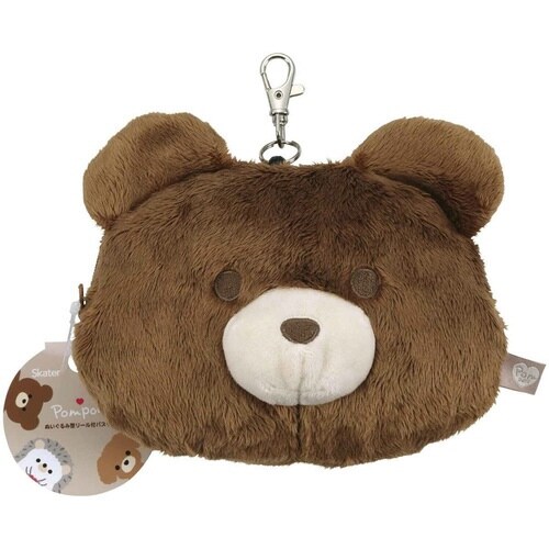 パスケース Pompons リールパスケース クマ