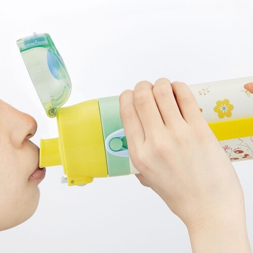 水筒 キッズ 430ml 2way しまじろう23