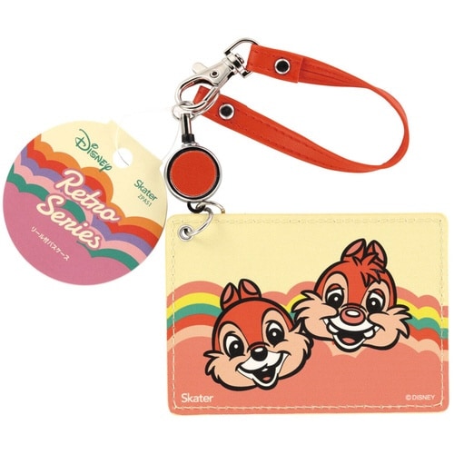 定期入れ リール パスケース レトロチップデール