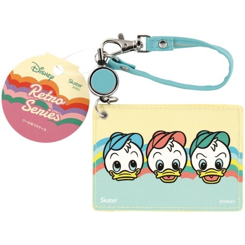 定期入れ リール パスケース レトロヒューイ