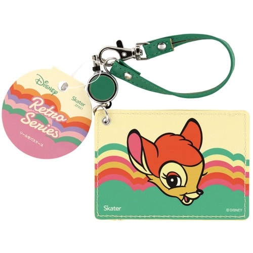 定期入れ リール パスケース レトロバンビ