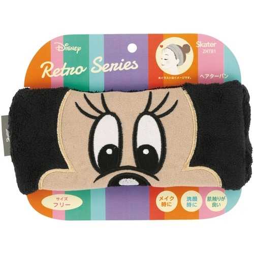 ヘアターバン レトロ ミニーマウス
