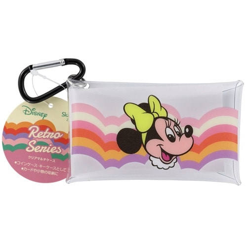 クリア ケース パスケース 鍵 レトロミニーマウス