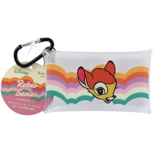 クリア ケース パスケース 鍵 カギ レトロバンビ