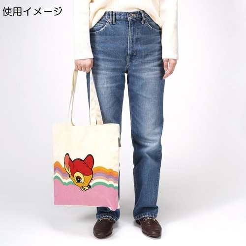 トートバッグ キャンバス レトロバンビ
