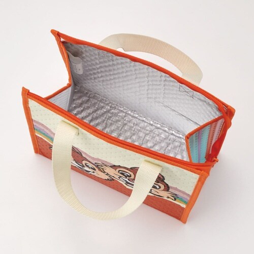 ランチバッグ 不織布 保冷 レトロチップデール