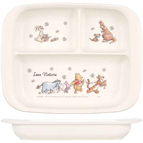 ランチプレート ベビー PP製 プーさんピクニック