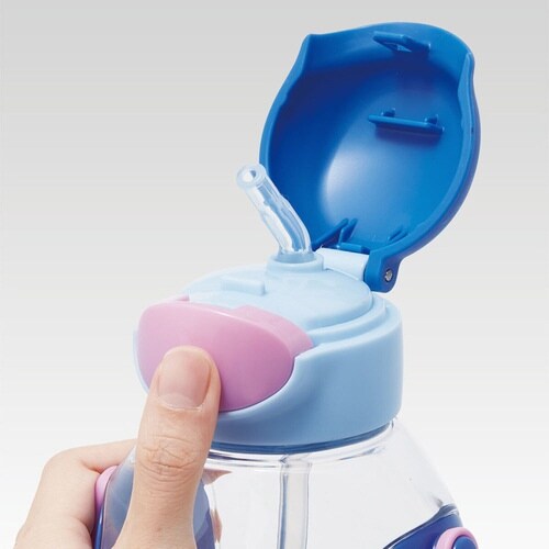 ワンプッシュ ストロー 水筒 アナと雪の女王23