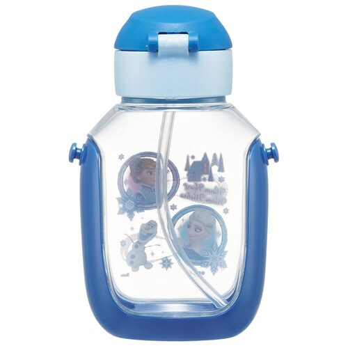 ワンプッシュ ストロー 水筒 アナと雪の女王23