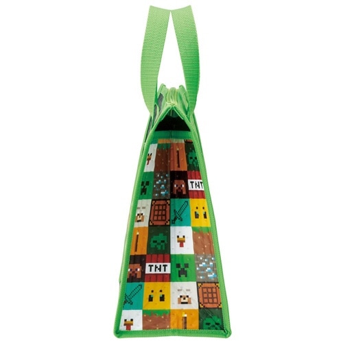 ランチバッグ 不織布 保冷 Minecraft