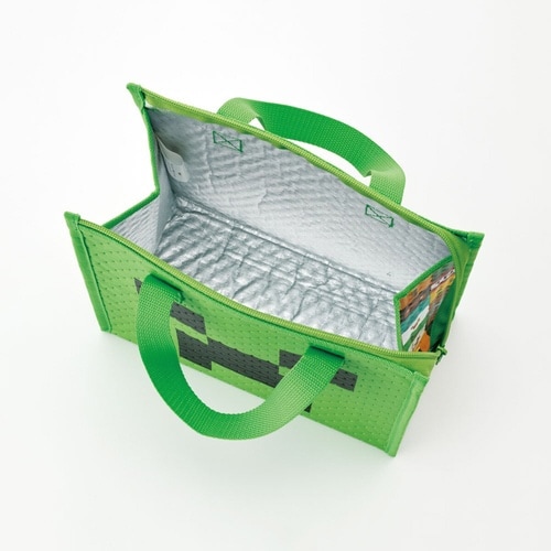 ランチバッグ 不織布 保冷 Minecraft