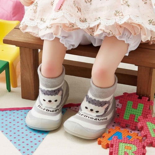 ファーストシューズ ベビー 11cm ハリネズミ