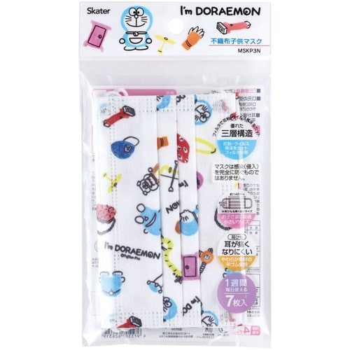 マスク 不織布 子供用 アイムドラえもん