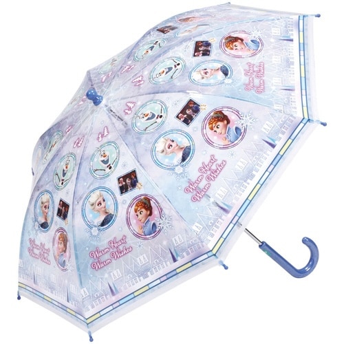 傘 子ども用ビニール傘 45cm アナと雪の女王2