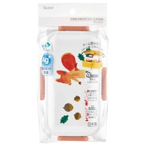 弁当箱 1段 530ml 抗菌 ドナウィルソン