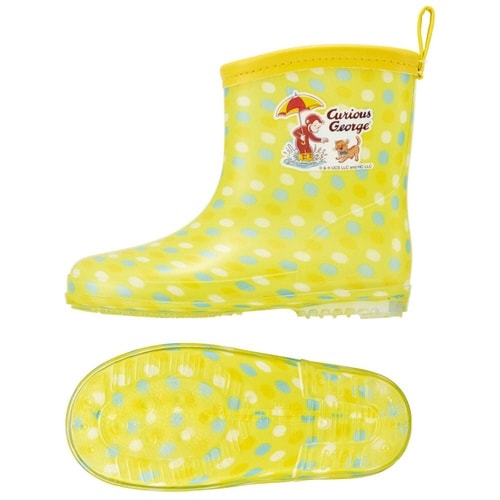 レインブーツ キッズ 16cm おさるのジョージ