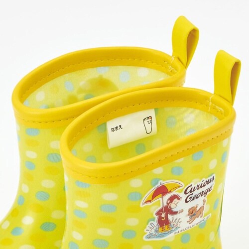 レインブーツ キッズ 16cm おさるのジョージ